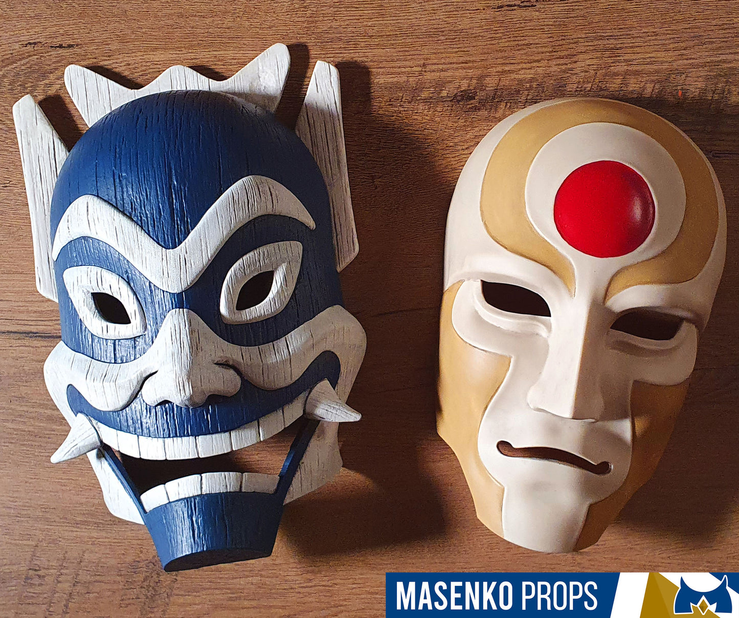 Full-Sized Avatar Blue Spirit Mask Replica